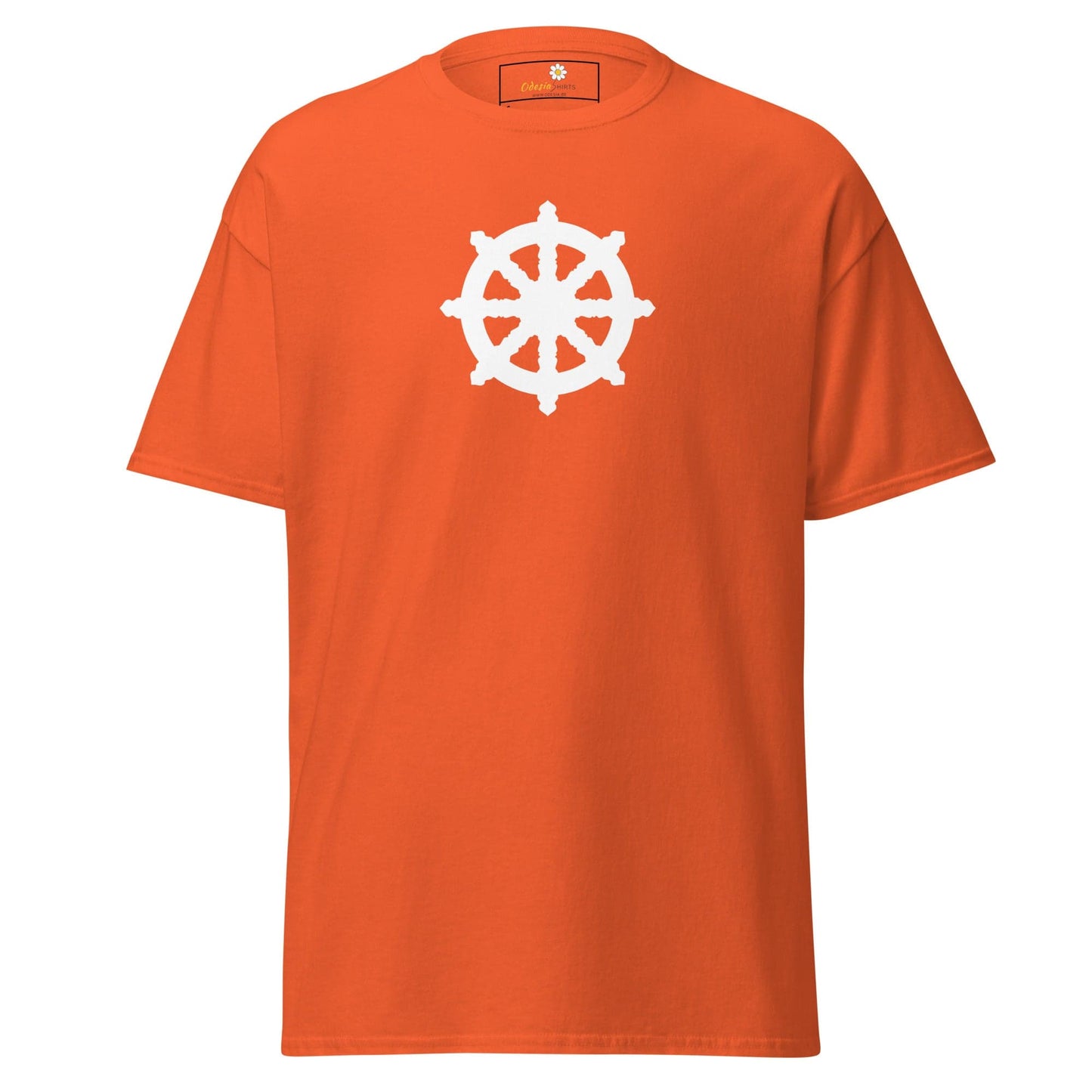 Unisex classic t-shirt - SPIRITUAL RUDDER - REGULAR - Orange / S
