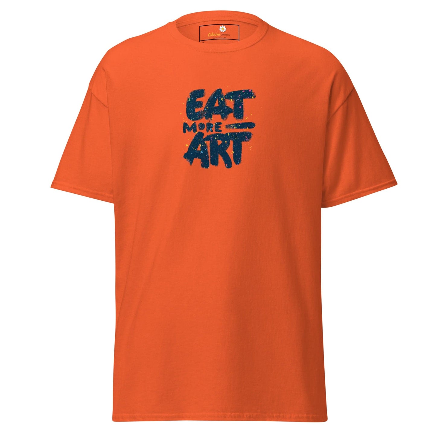 Unisex classic tee - MISC EAT MORE ART - REGULAR - Orange / S