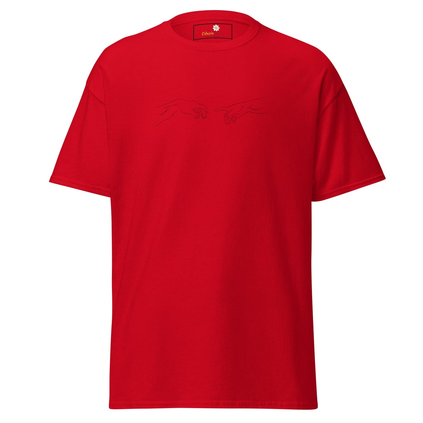 Unisex classic tee - SPIRITUAL TOUCH OF GOD - REGULAR - Red / S