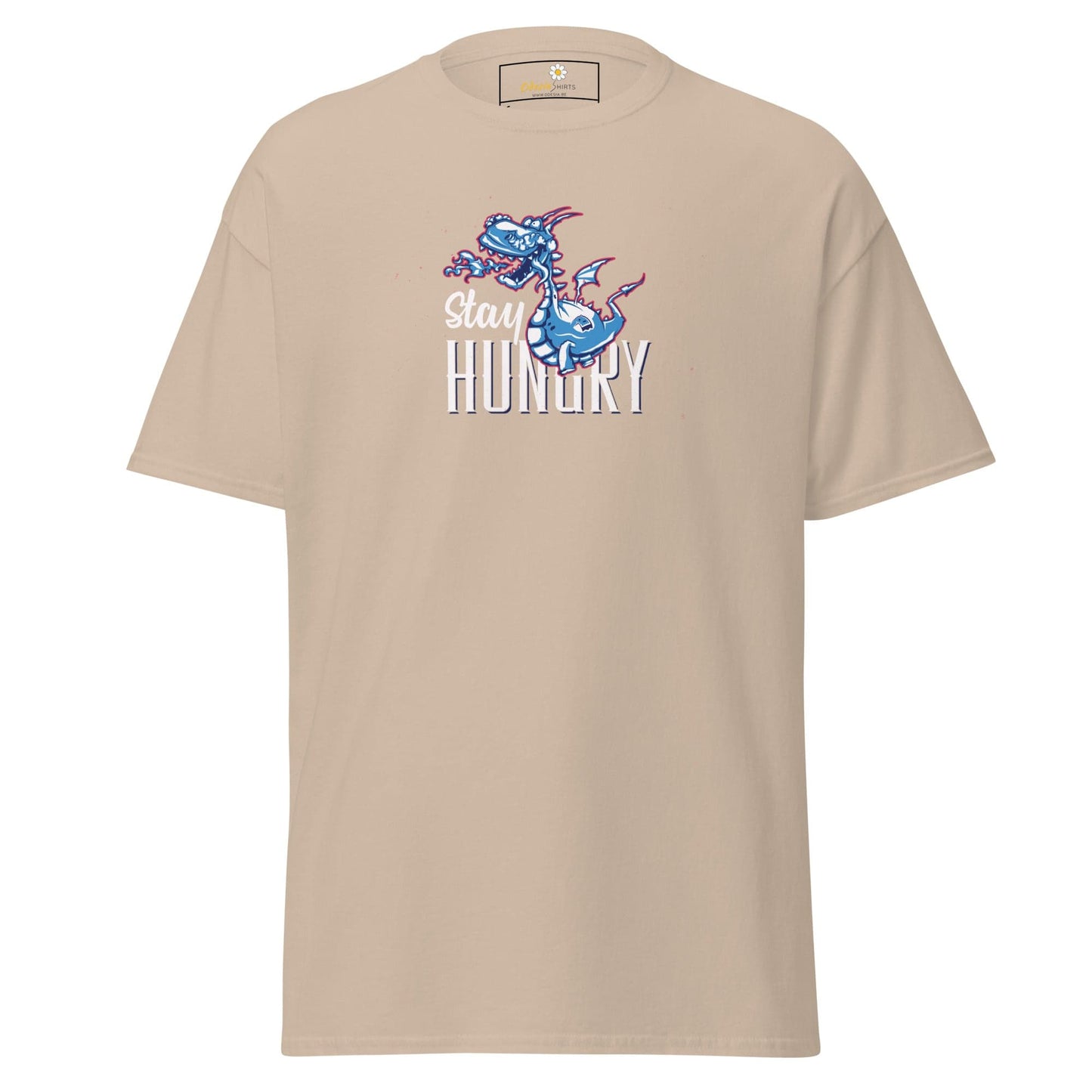 Unisex classic t-shirt - FUN STAY HUNGRY - REGULAR - Sand / S