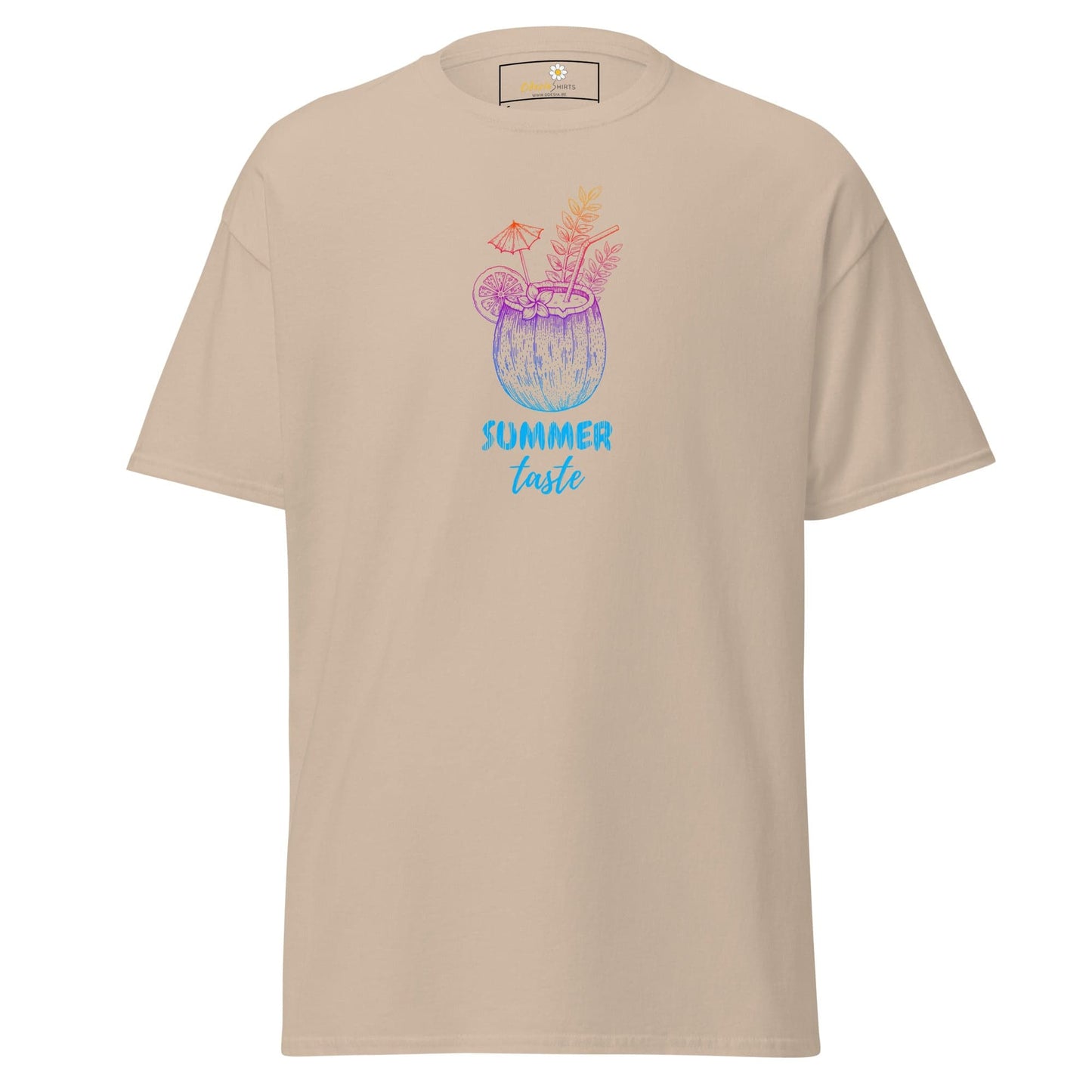 Unisex classic t-shirt - SUMMER MISC TASTE - REGULAR - Sand / S