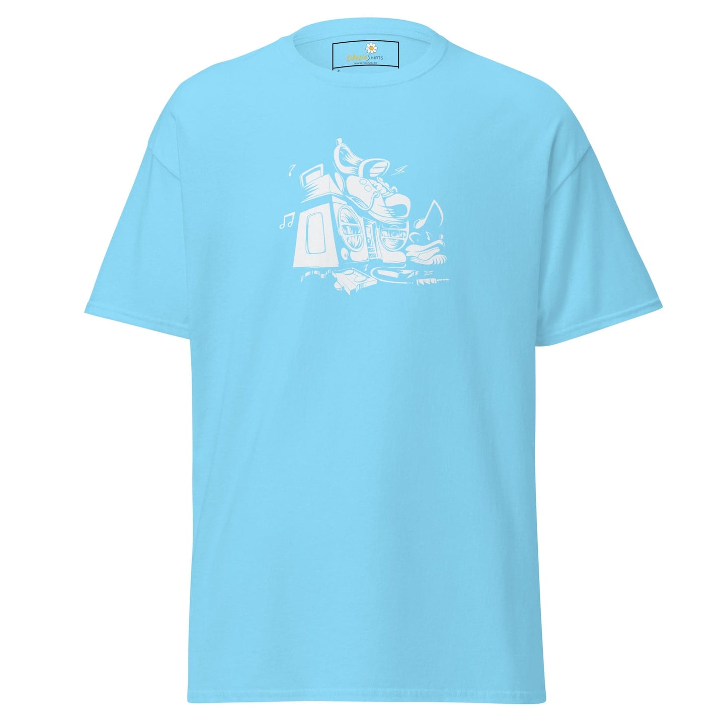 Unisex classic t-shirt - FANTASY SHOES THINGS - REGULAR - Sky / S