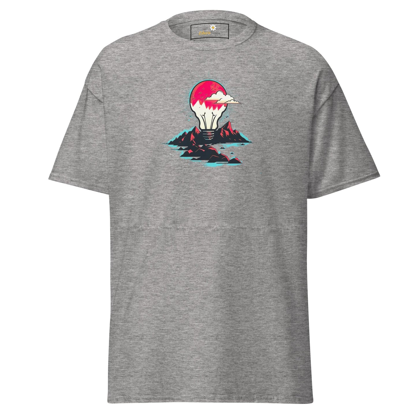 Unisex classic tee - MISC LIGHTBULB MOUNTAIN - REGULAR - Sport Grey / S