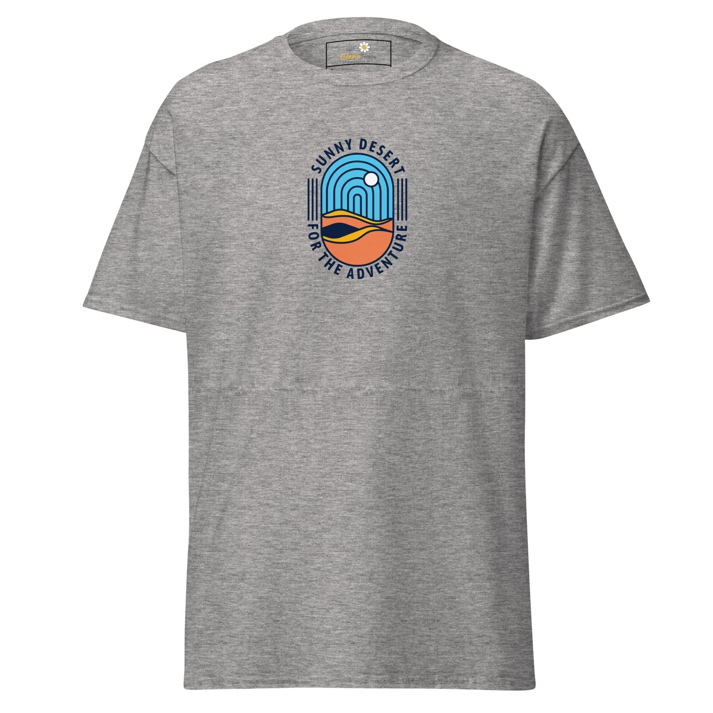 Unisex classic tee - SUMMER SUNNY DESERT - REGULAR - Sport Grey / S