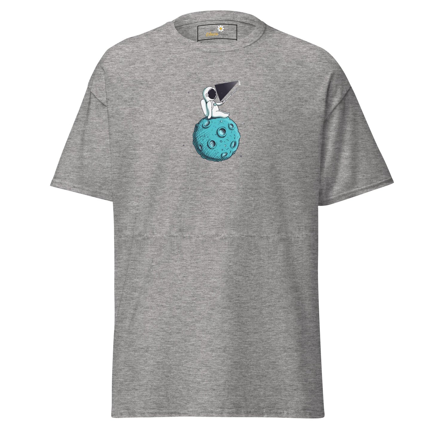 Unisex classic tee - ASTRONAUT SELFIE - REGULAR - Sport Grey / S