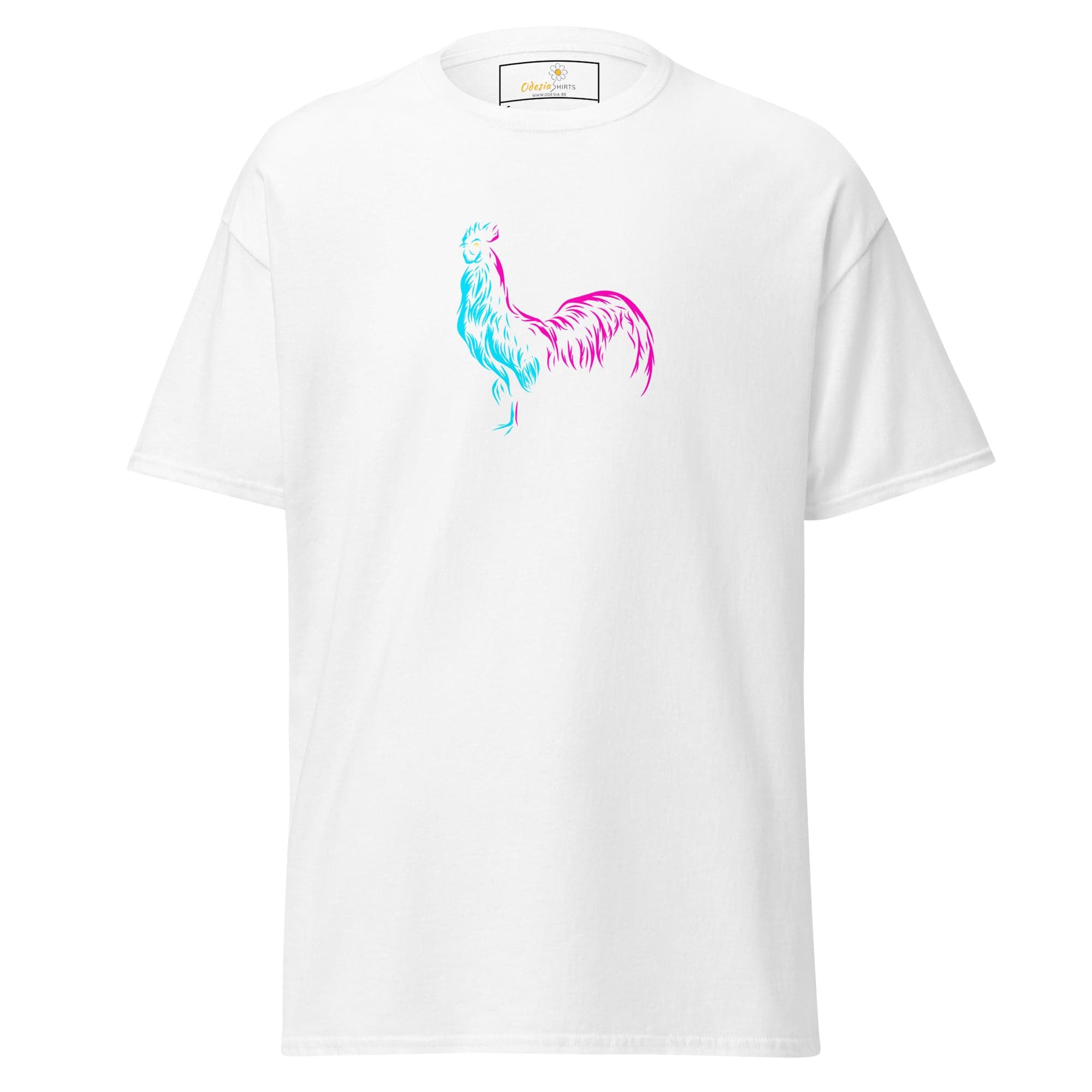 Unisex classic tee - ANIMALS COQ - REGULAR - White / S
