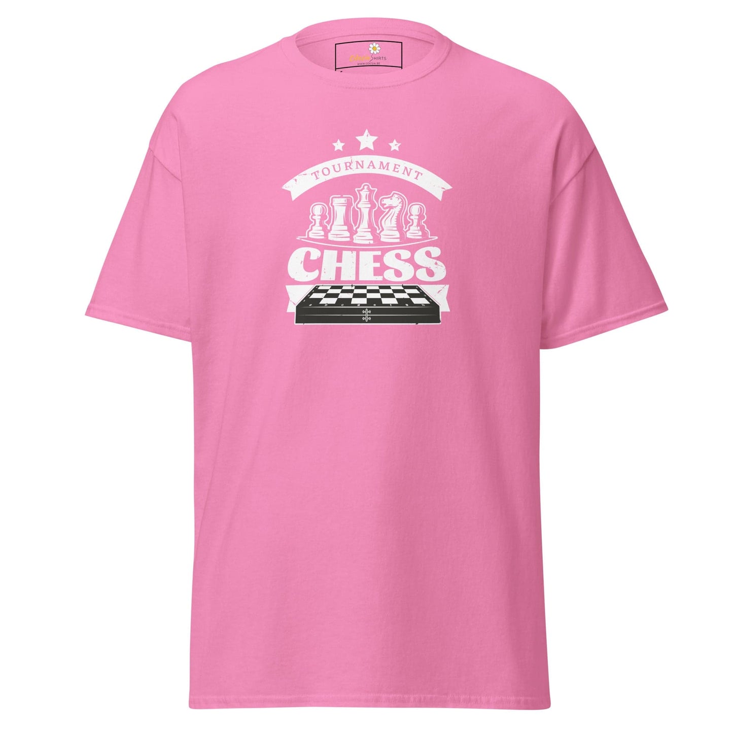 Unisex classic t-shirt - GAMERS CHESS PLAY - REGULAR - Azalea / S