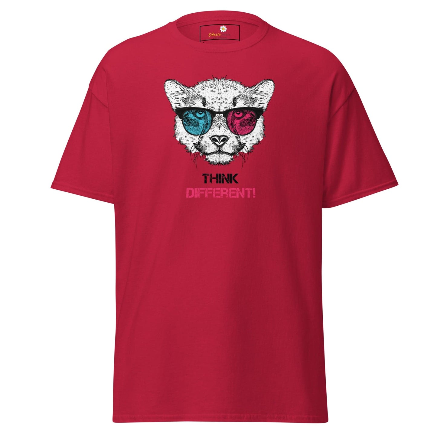 Unisex classic t-shirt - FANTASY THINK DIFFERENT - REGULAR - Cardinal / S