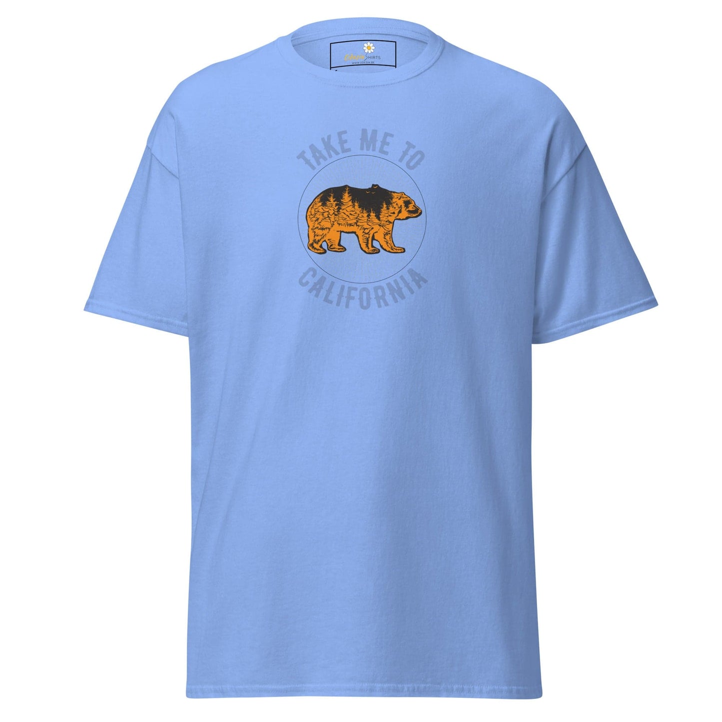Unisex classic t-shirt - TAKE ME TO CALIFORNIA - REGULAR - Carolina Blue / S