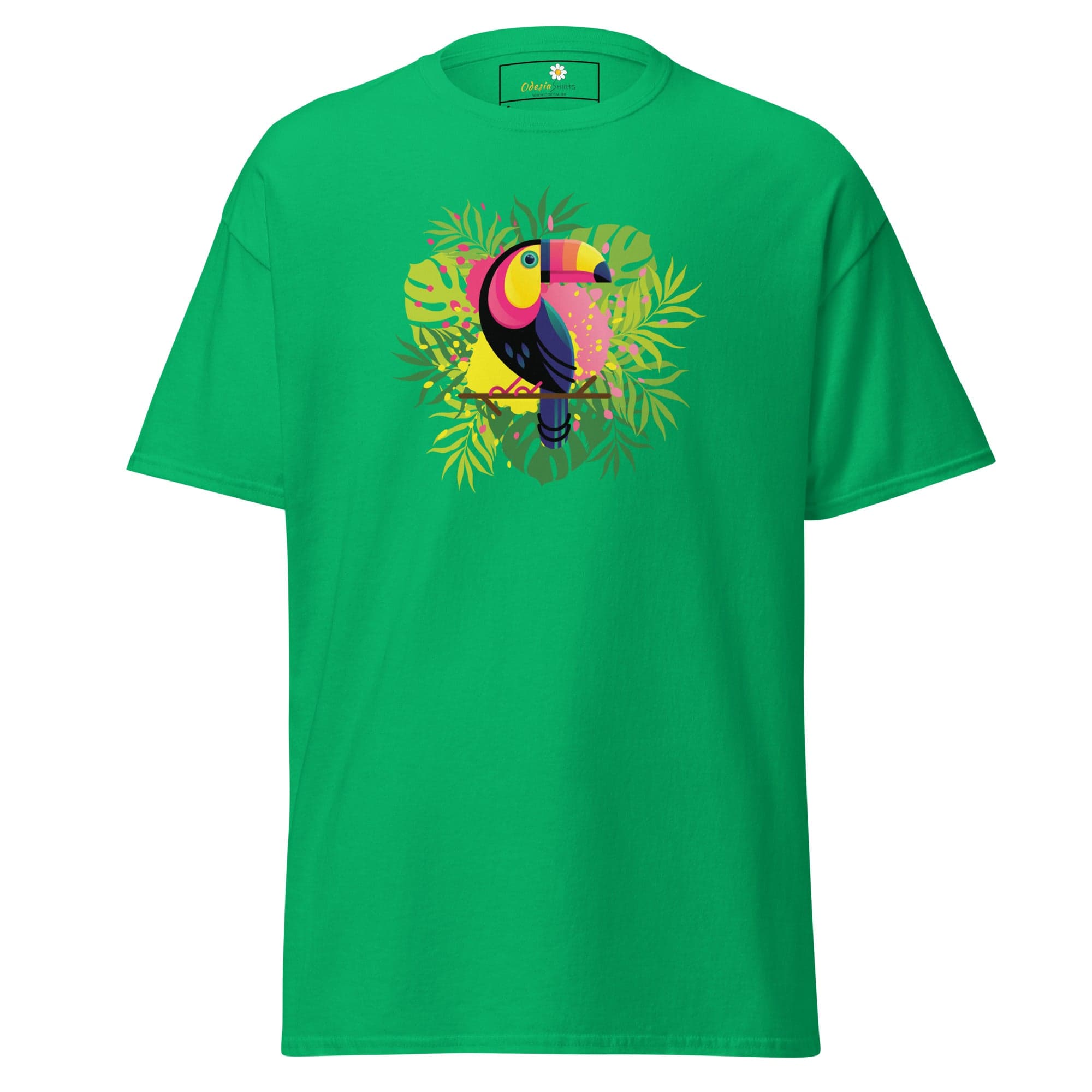 Unisex classic t-shirt - WILDLIFE PARADISE TOUCAN - REGULAR - Irish Green / S