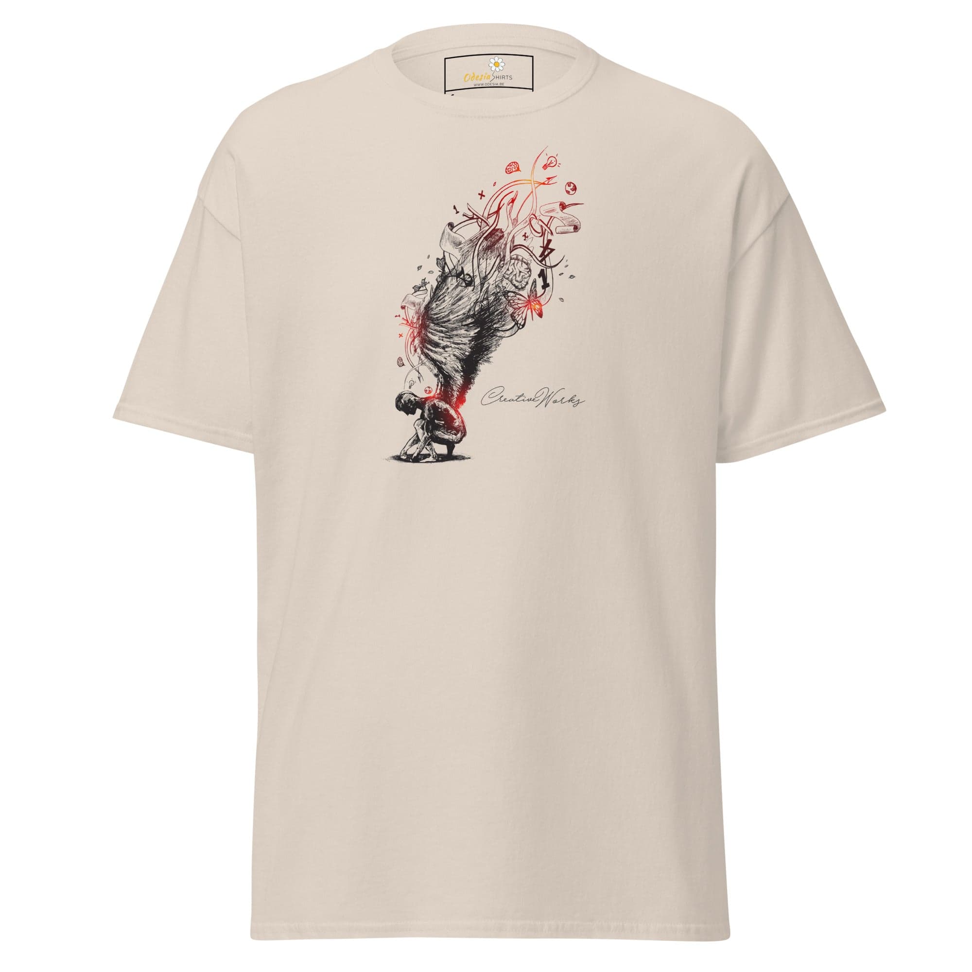 Unisex classic t-shirt - FANTASY ANGEL GLORY - REGULAR - Natural / S