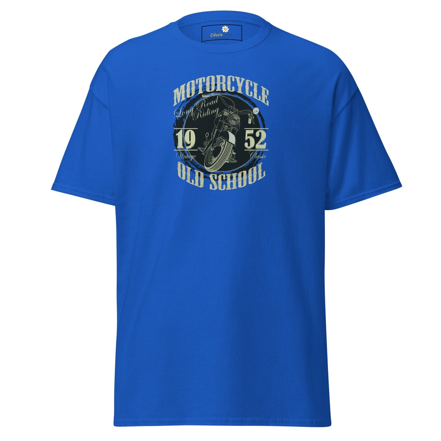 Unisex classic t-shirt - MISC MOTORCYCLE 1952 - REGULAR - Royal / S