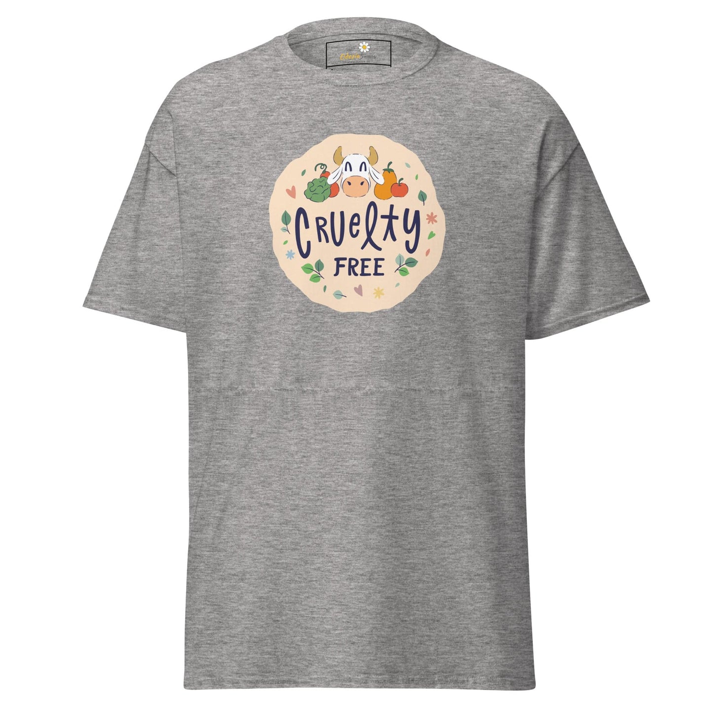 Unisex classic t-shirt - VEGAN CRUELTY FREE - REGULAR - Sport Grey / S