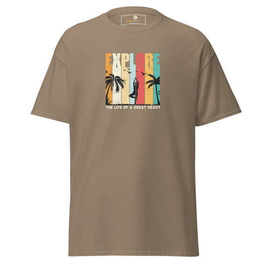 T-shirt Design Tee • Men / Women • [2xl-5xl] - Brown Savana / 2xl