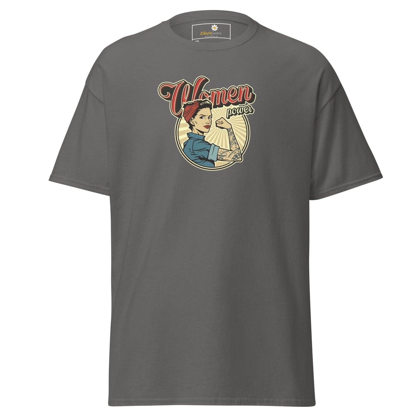 T-shirt Design Tee • Men / Women • [2xl-5xl] - Charcoal / 2xl
