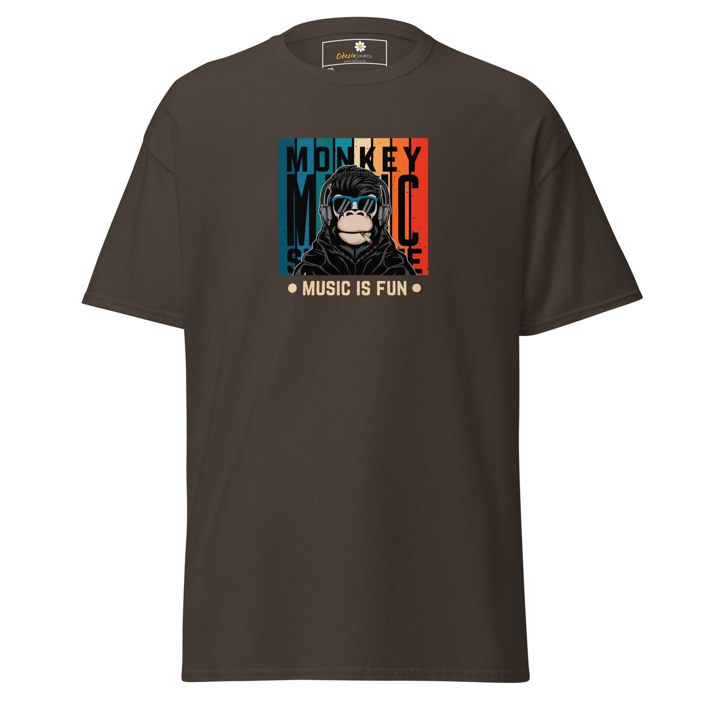T-shirt Design Tee • Men / Women • [2xl-5xl] - Dark Chocolate / 2xl