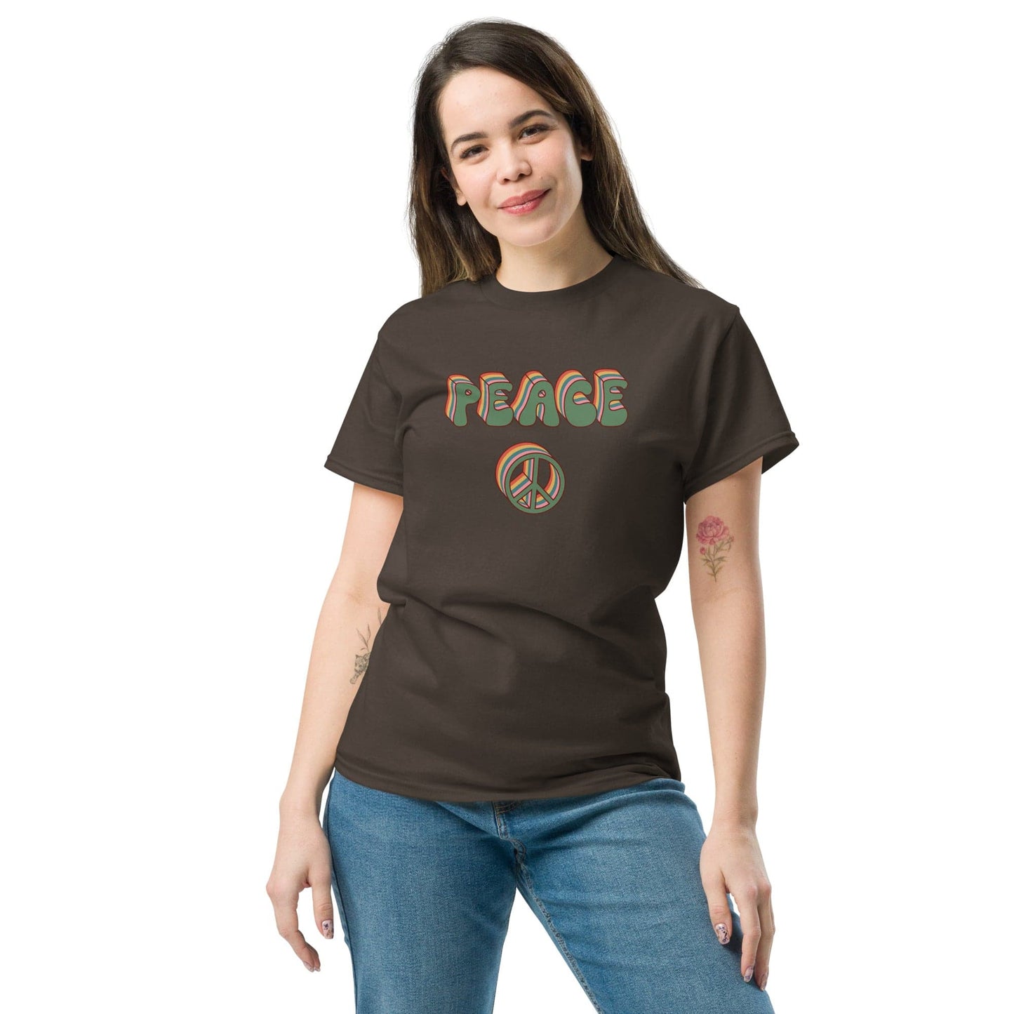T-shirt Design Tee • Men / Women • [2xl-5xl] - Dark Chocolate / 2xl