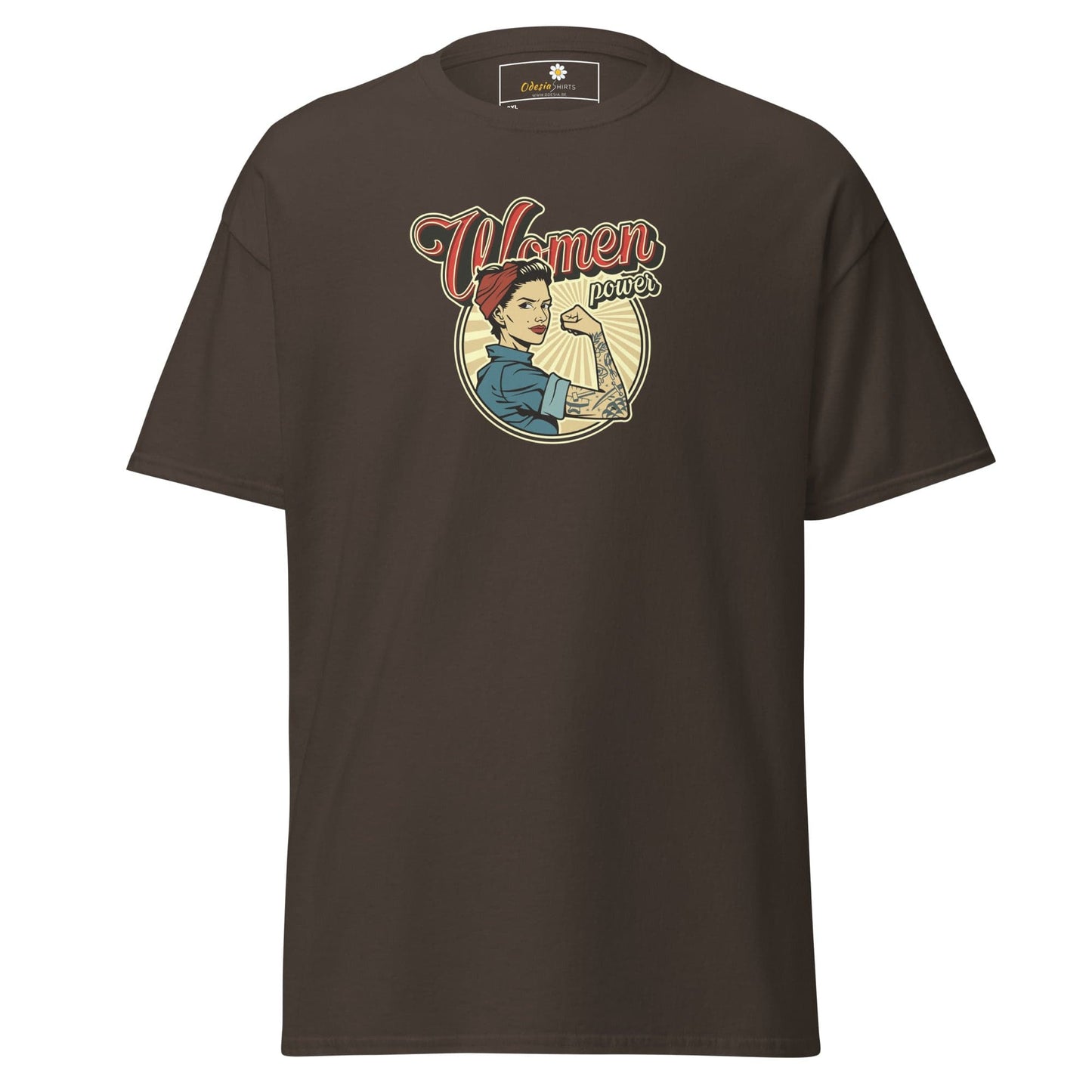 T-shirt Design Tee • Men / Women • [2xl-5xl] - Dark Chocolate / 2xl