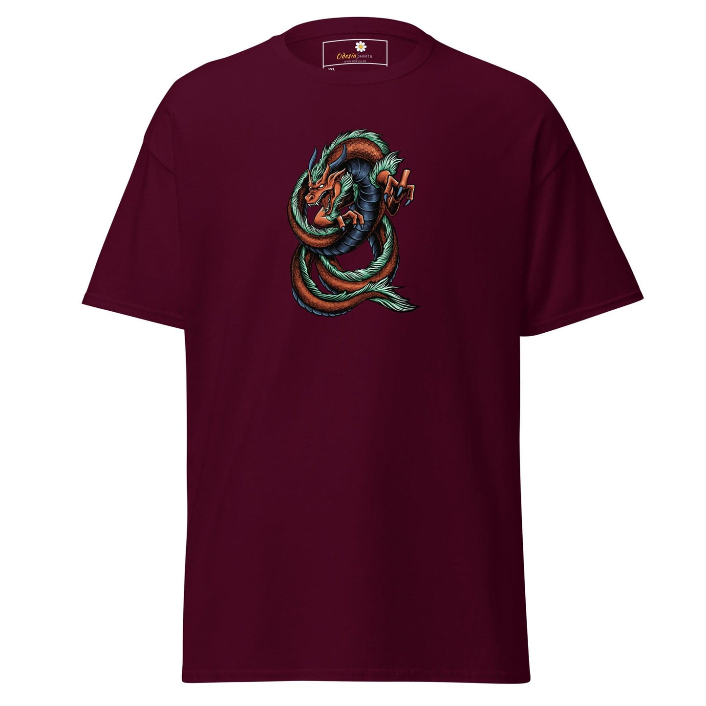 Heren 3D Gedrukt Korte Mouw Chinese Draak Symbool van Kracht Slim Fit T- Shirt Nieuwigheid Ronde Hals Spier Tee Tops, # 3, M Heren 3D Gedrukt Korte Mouw Chinese Draak Symbool van Kracht Slim Fit T- Shirt Nieuwigheid Ronde Hals Spier Tee Tops, # 3, M