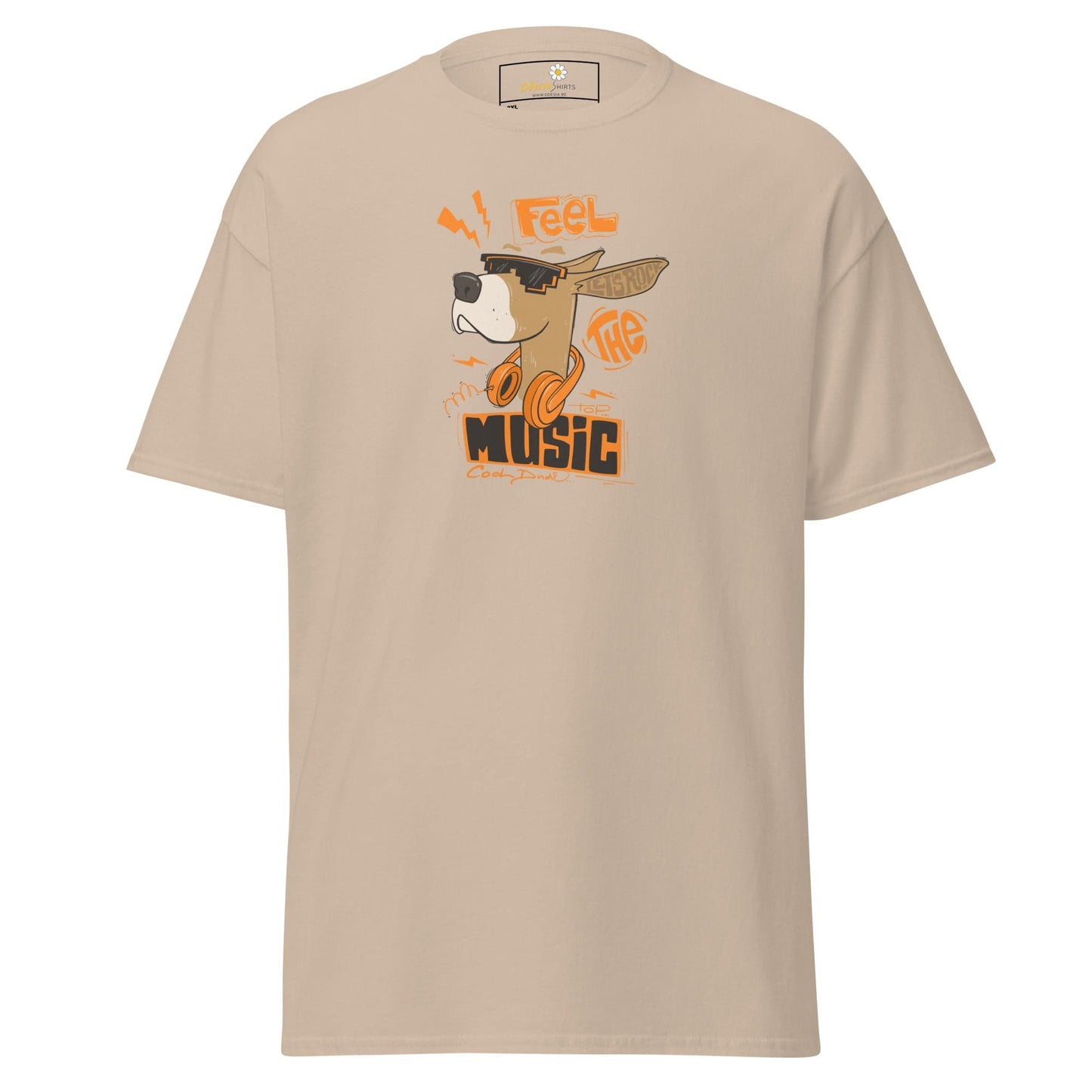 T-shirt Design Tee • Men / Women • [2xl-5xl] - Sand / 2xl