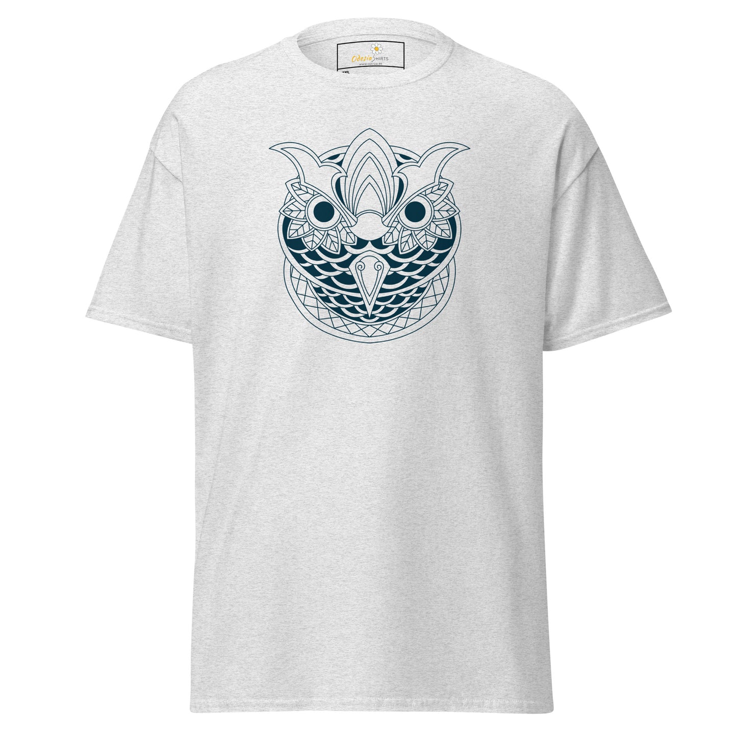 T-shirt classique pour homme - WILDLIFE OWL ABSTRACT - BIG