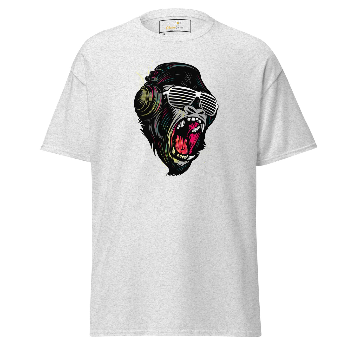 T-shirt classique pour homme - WILDLIFE GORILLA SCREAM - BIG