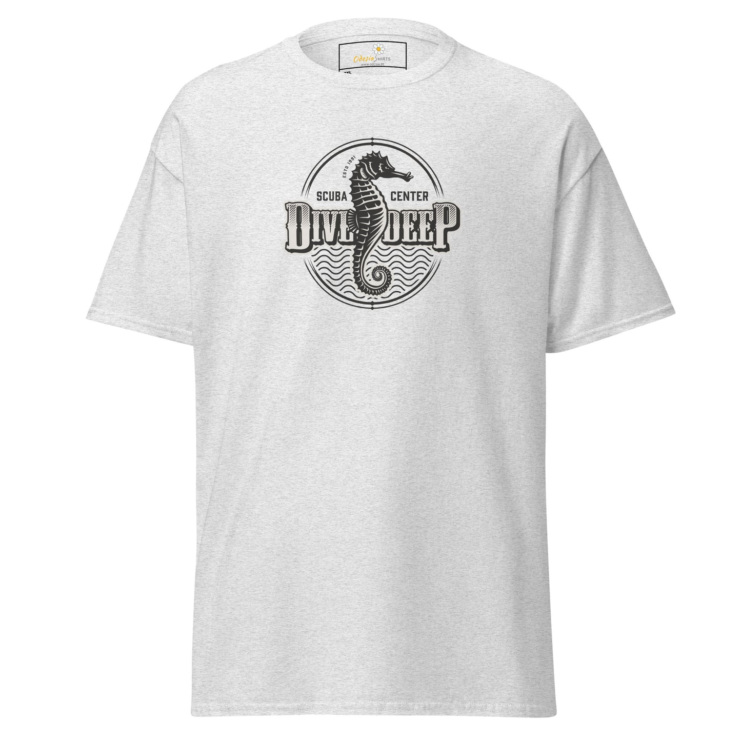 Unisex classic t-shirt - SPORT DIVE DEEP - BIG
