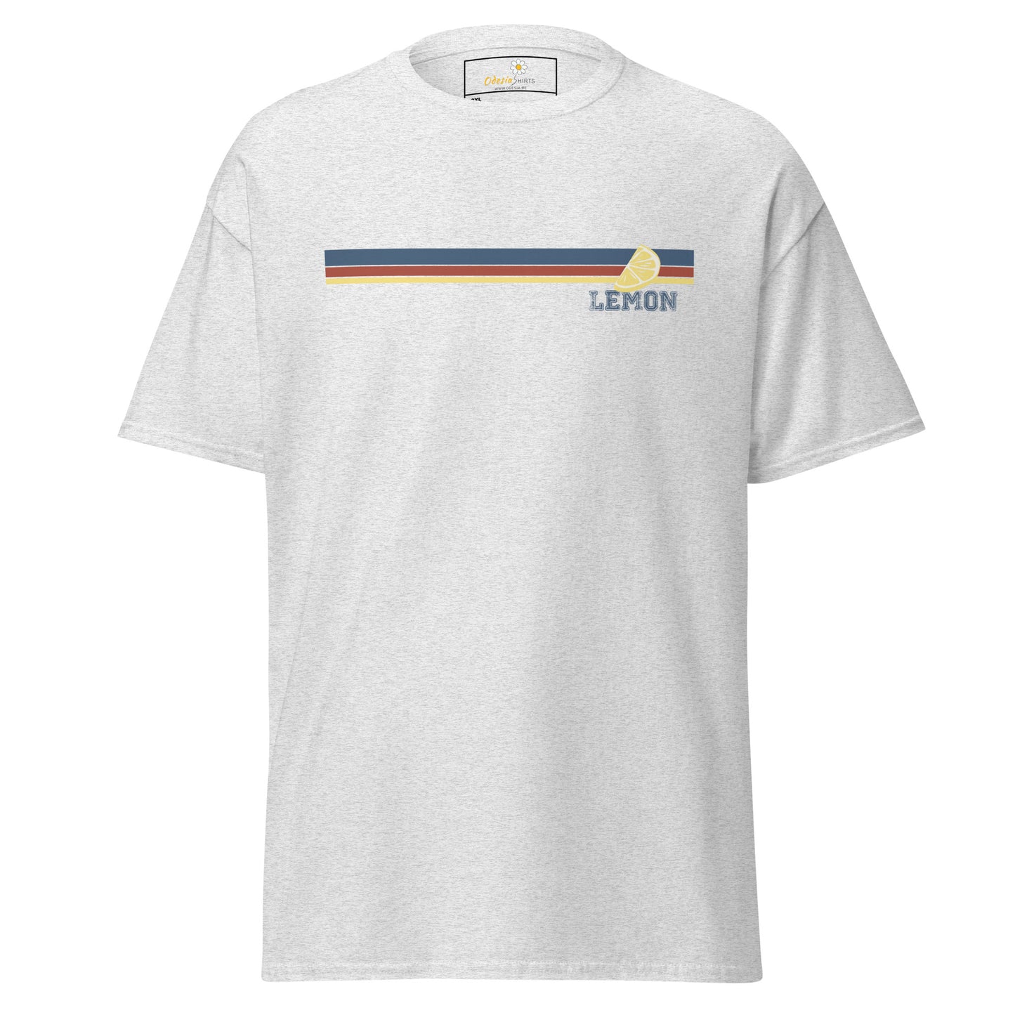 Unisex classic t-shirt - MISC LEMON LINES - BIG