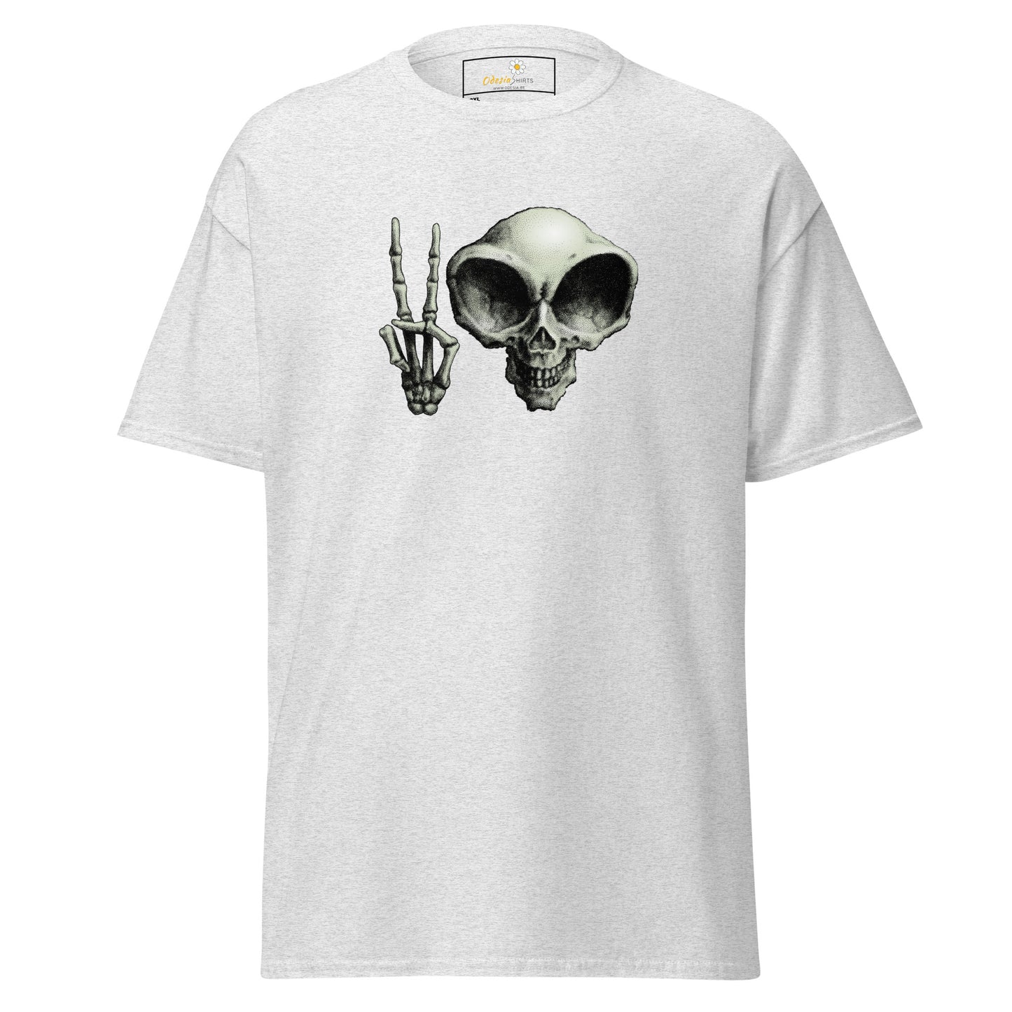 Unisex classic t-shirt - ALIEN PEACE - BIG
