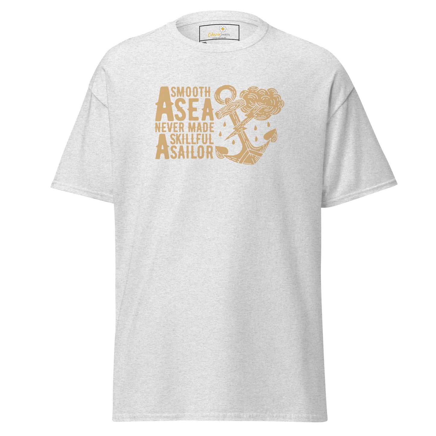 Unisex classic t-shirt - NATURE SMOOTH SEA SKILLED SAILOR - BIG