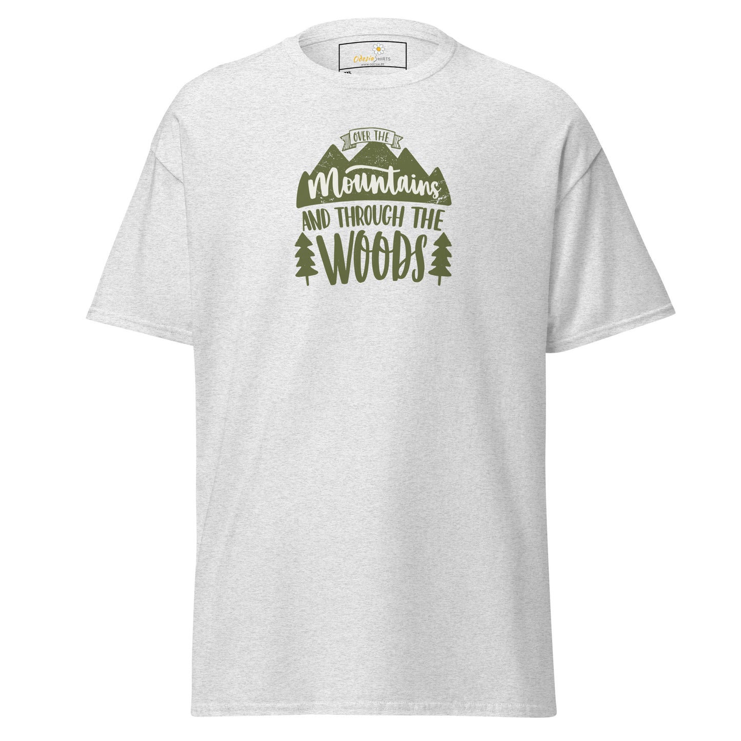 Unisex classic t-shirt - ADVENTURE THROUGH THE WOODS - BIG