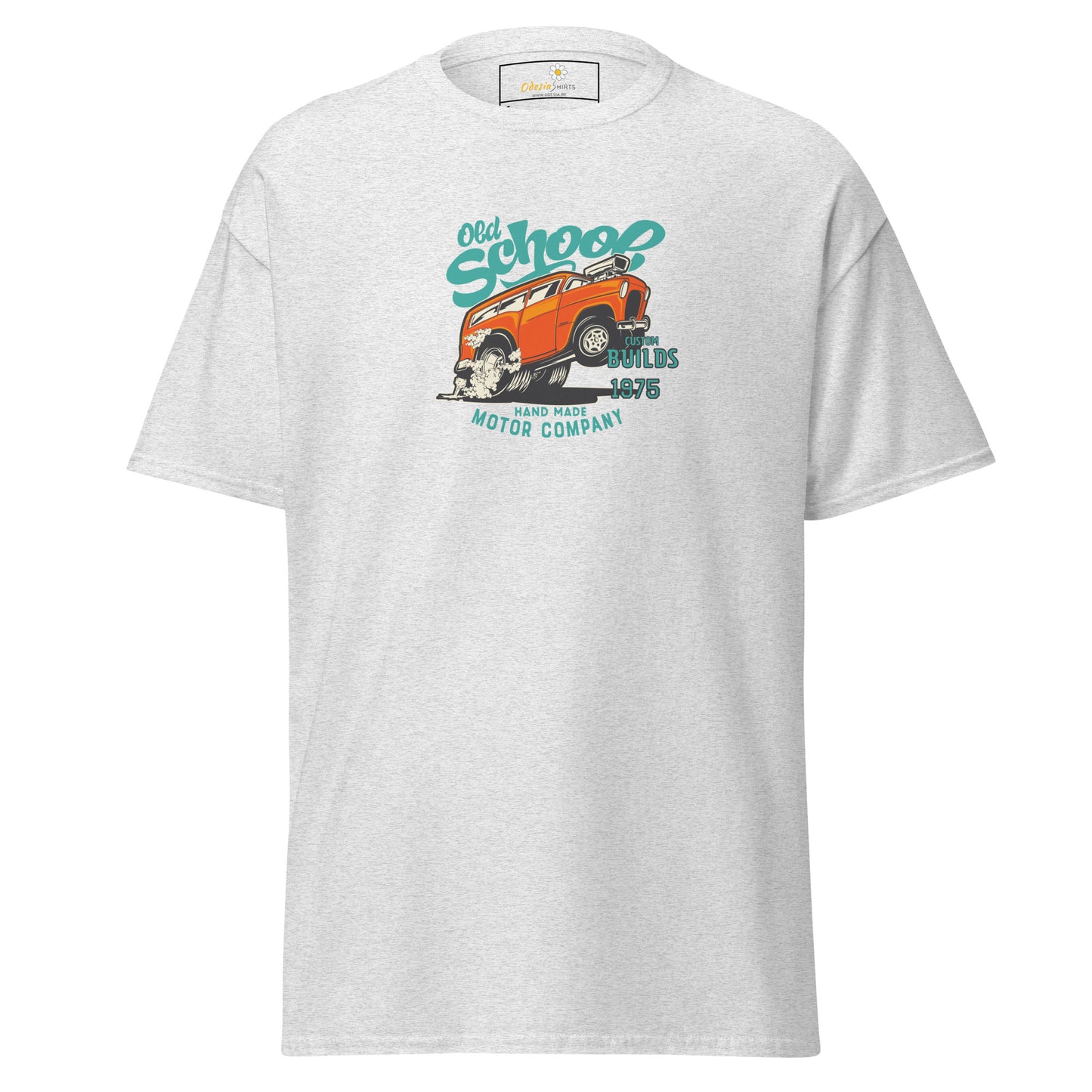 T-shirt classique unisexe - VINTAGE OLD SCHOOL MOTORS - REGULAR