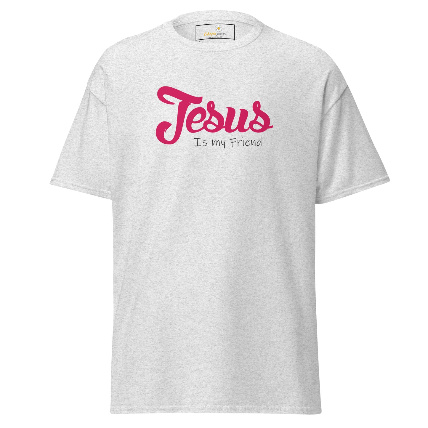 Unisex classic tee - SPIRITUALITY JESUS IS MY FRIEND - REGULAR