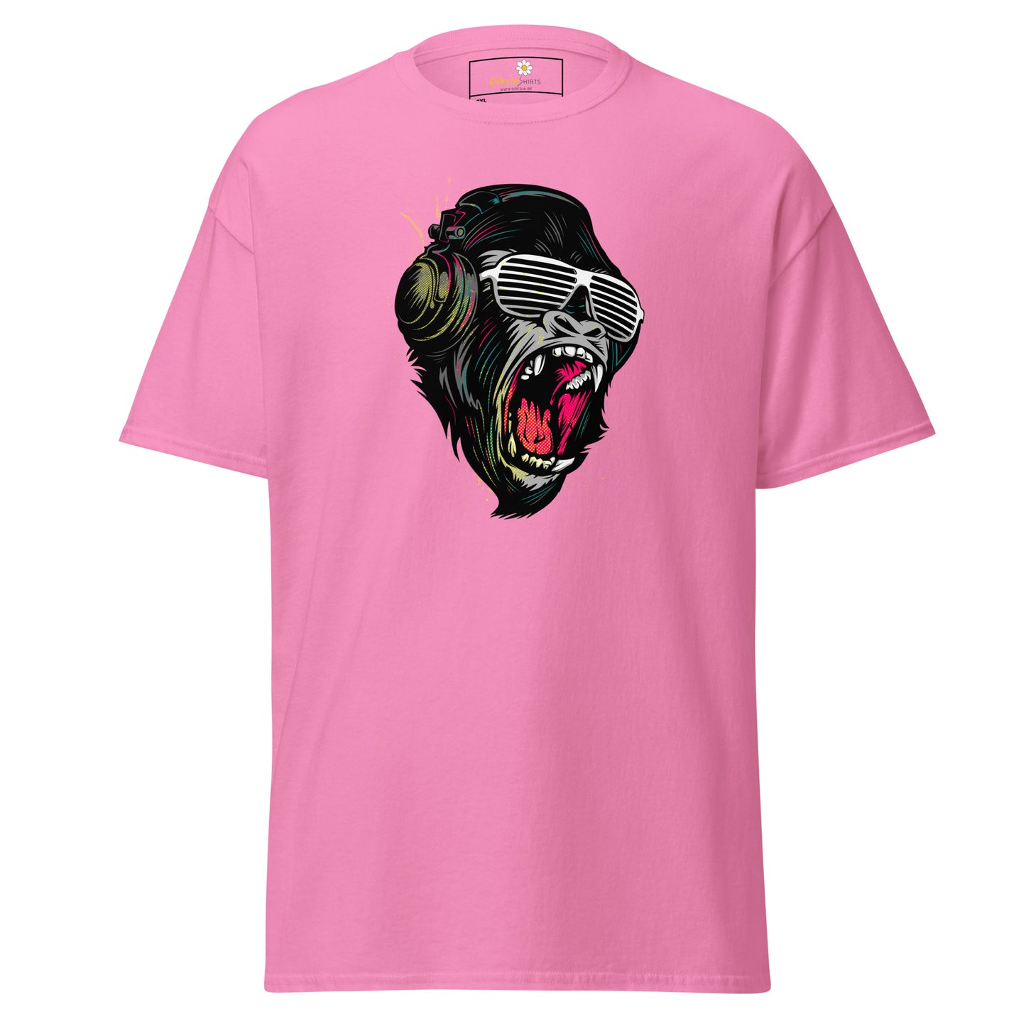 T-shirt classique pour homme - WILDLIFE GORILLA SCREAM - BIG