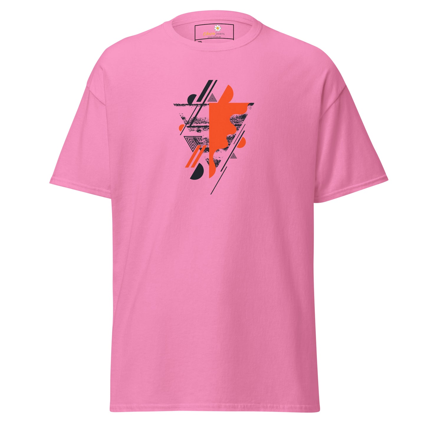 Unisex classic t-shirt - ABSTRACT SHAPES AND COLORS - BIG