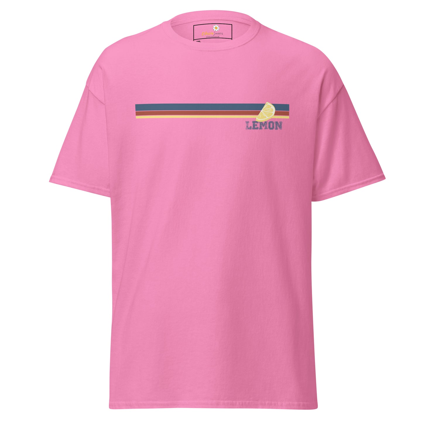 Unisex classic t-shirt - MISC LEMON LINES - BIG