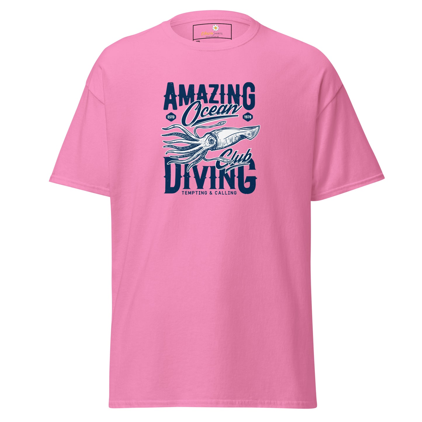 Unisex classic t-shirt - SEALIFE AMAZING DIVING - BIG
