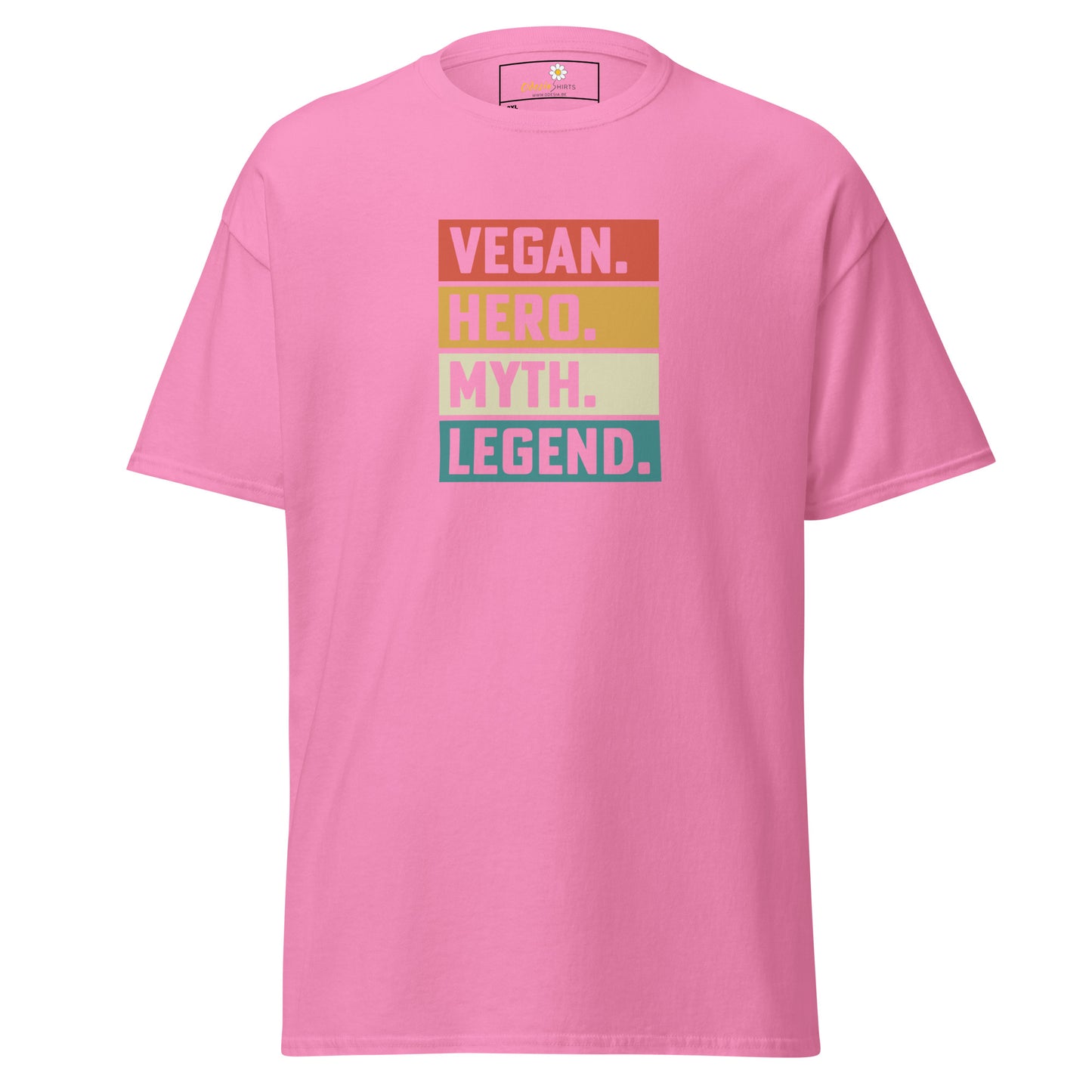 T-shirt classique unisexe - ECOVEG VEGAN HERO LEGEND - GRAND