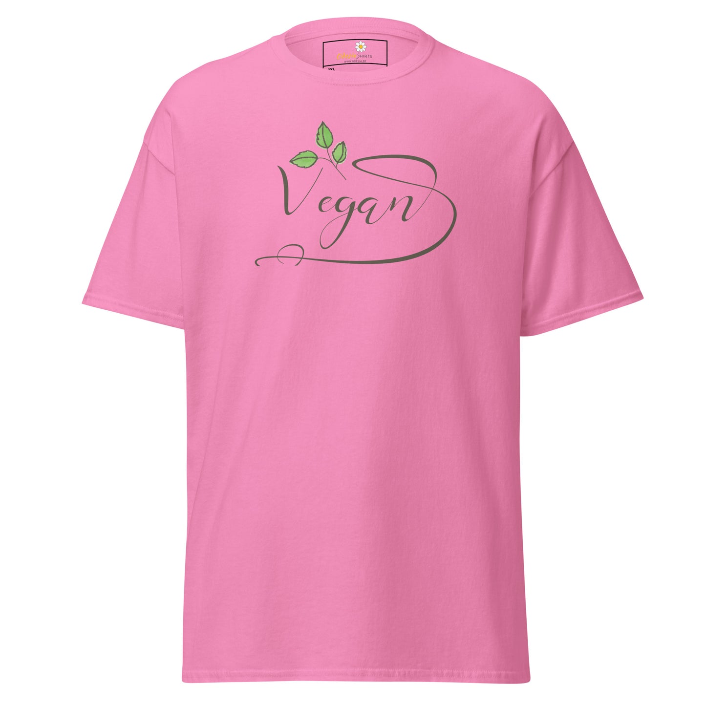 Unisex classic t-shirt - GREEN VEGAN GLORY - BIG