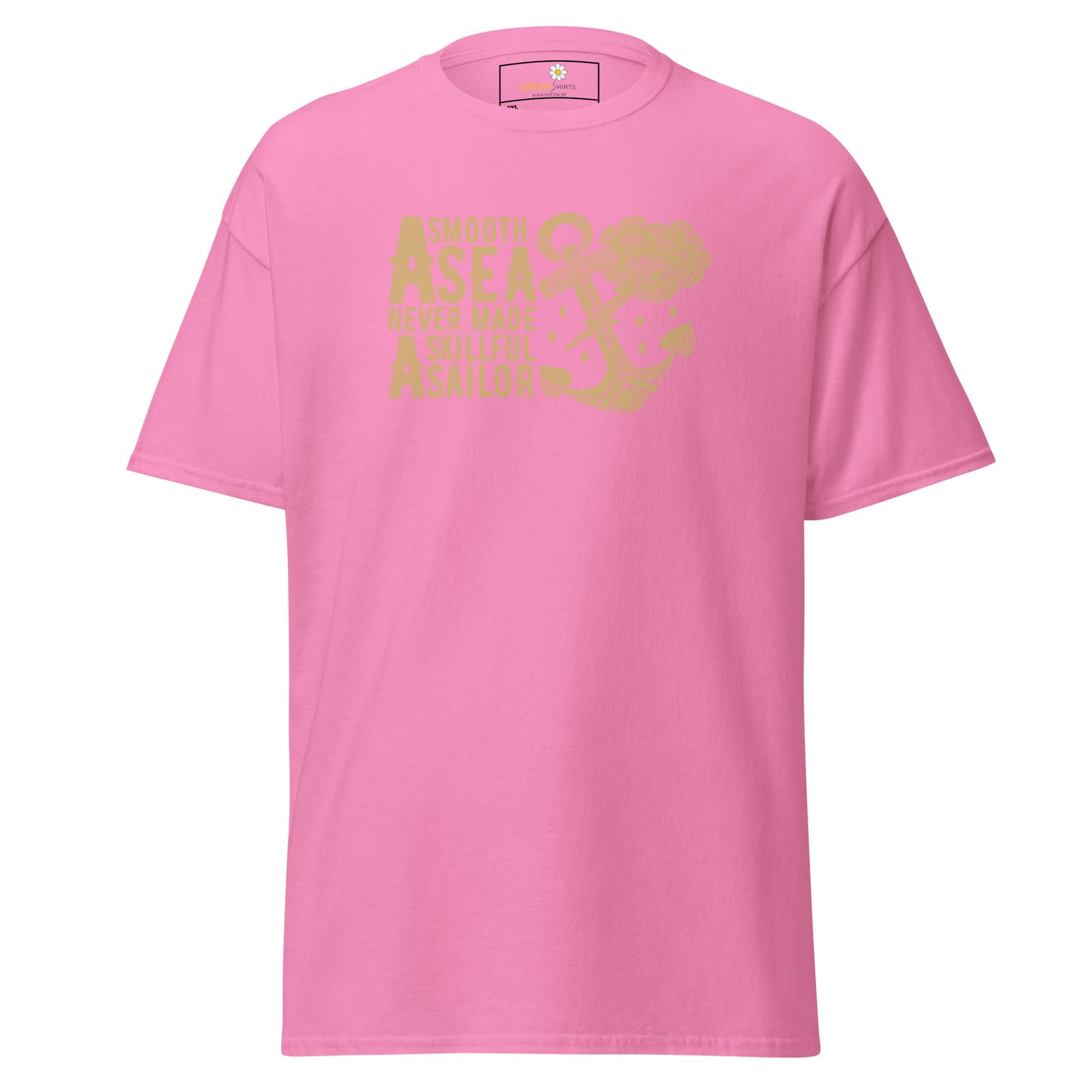 Unisex classic t-shirt - NATURE SMOOTH SEA SKILLED SAILOR - BIG