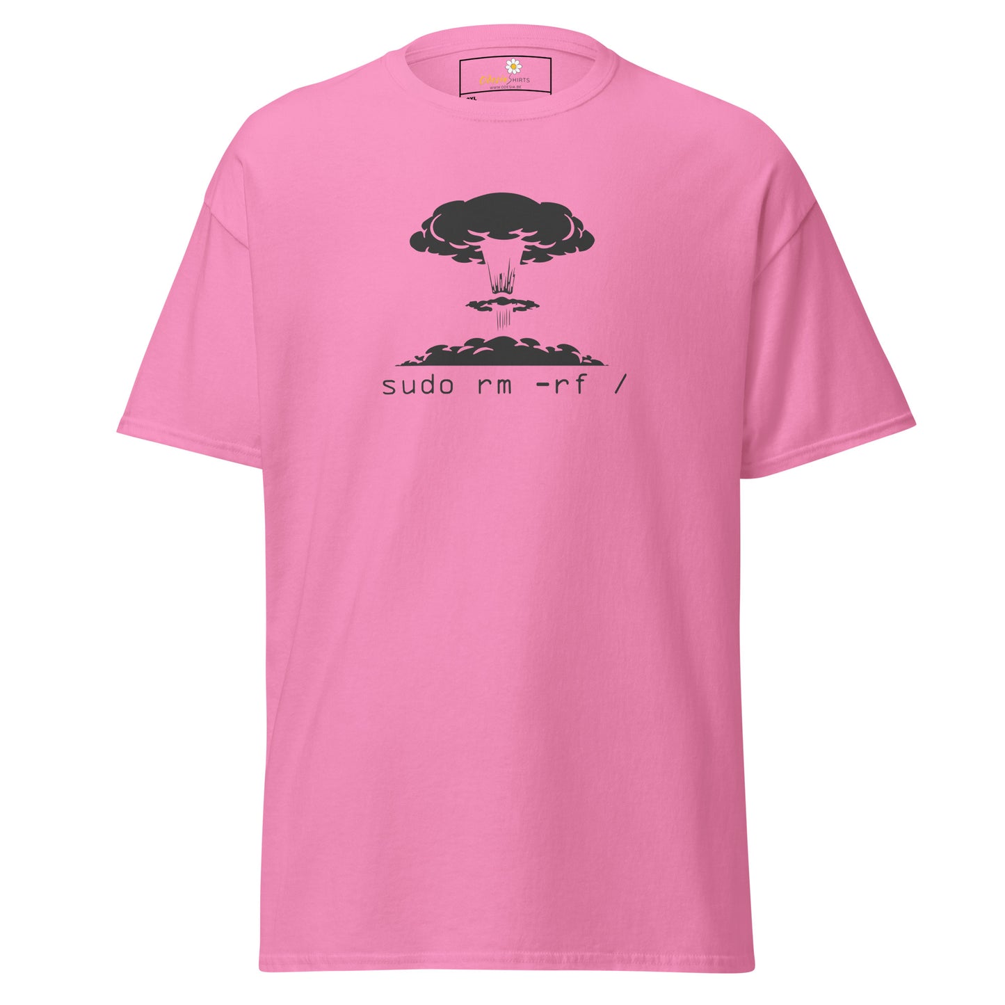 T-shirt classique unisexe - IT LINUX SUDO - GRAND
