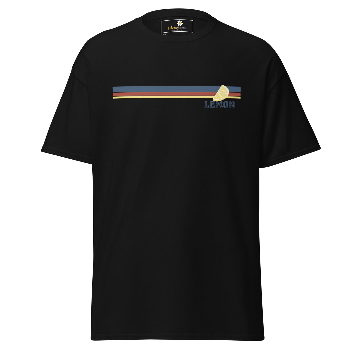 Unisex classic t-shirt - MISC LEMON LINES - BIG
