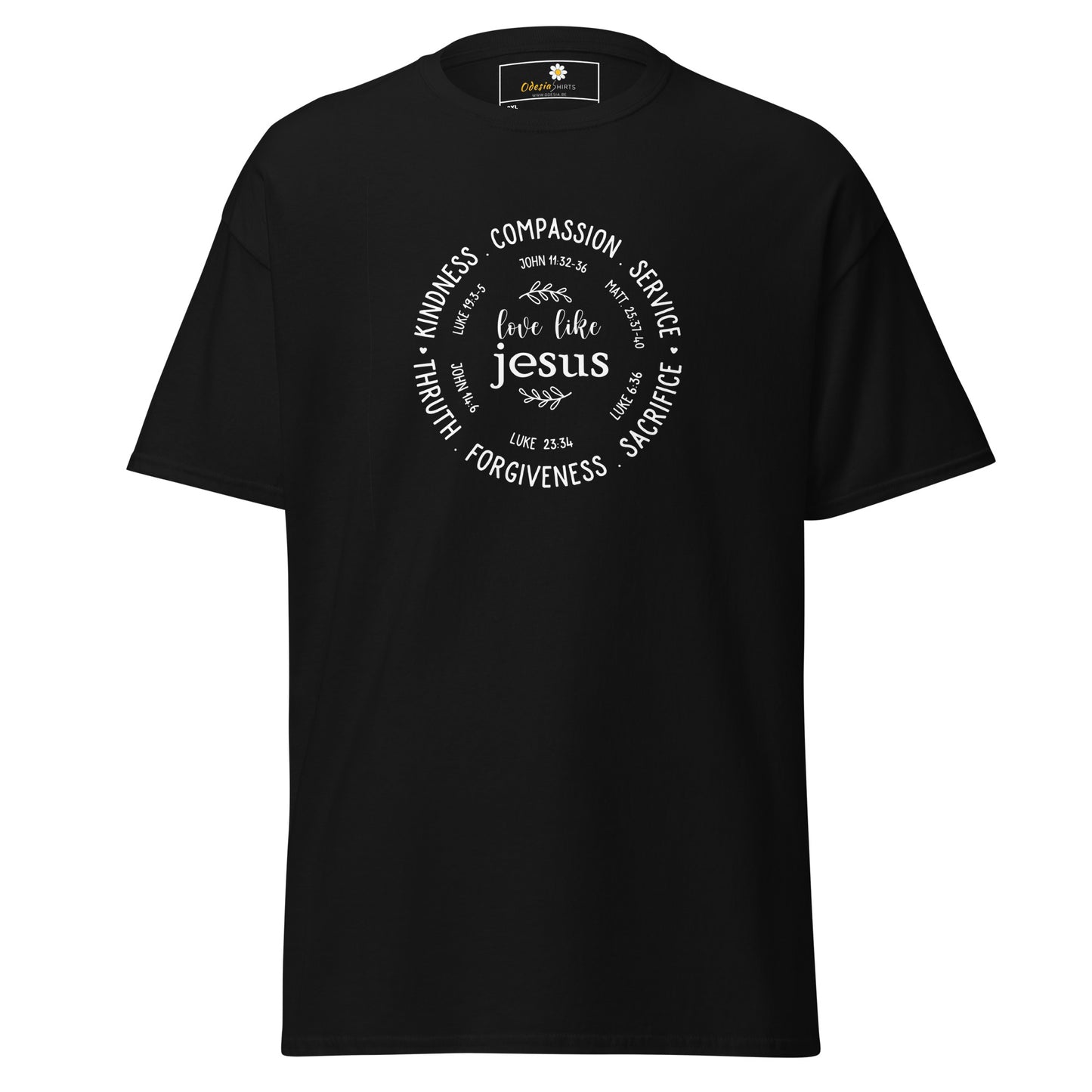 Unisex classic t-shirt - SPIRITUAL LOVE LIKE JESUS - BIG