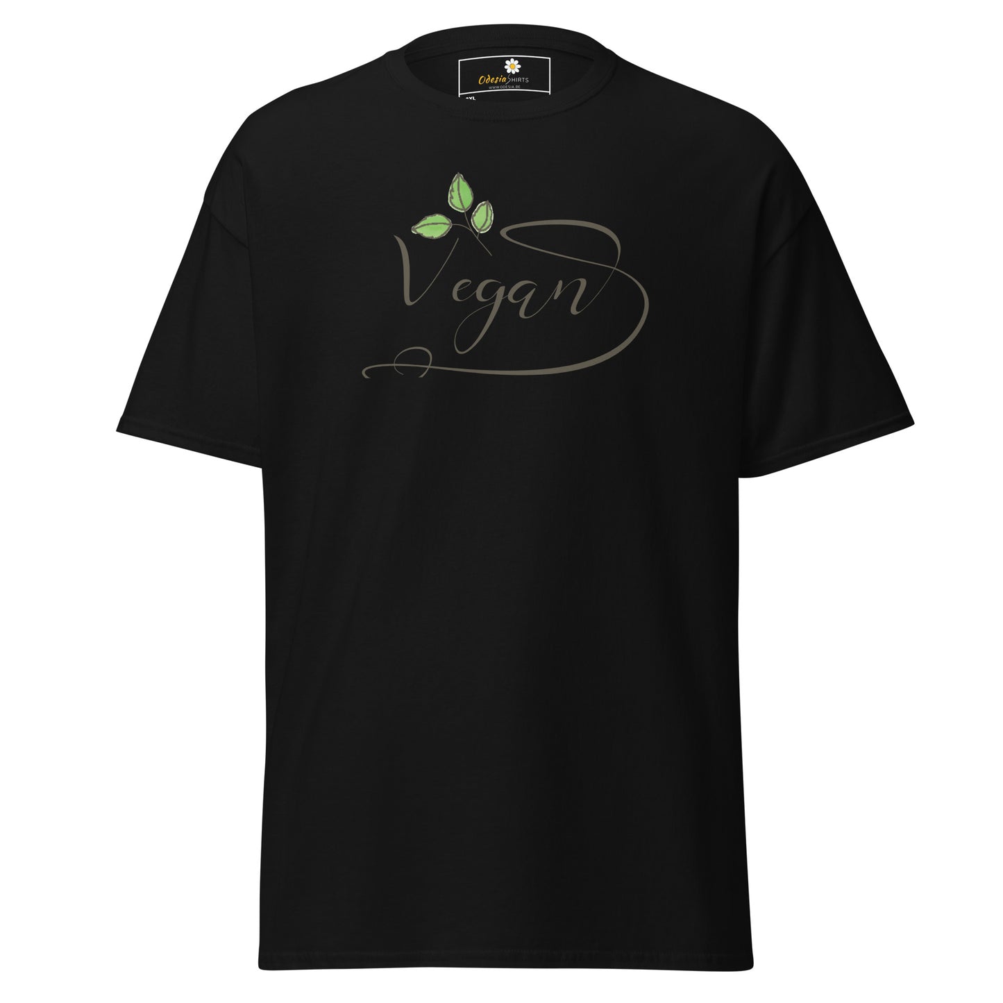 Unisex classic t-shirt - GREEN VEGAN GLORY - BIG