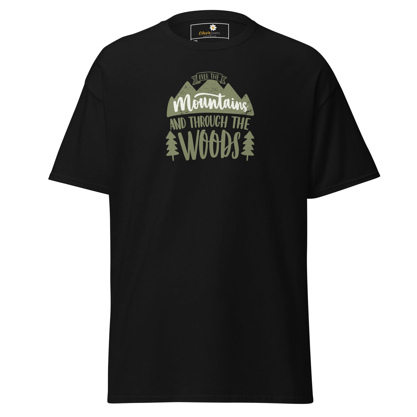Unisex classic t-shirt - ADVENTURE THROUGH THE WOODS - BIG
