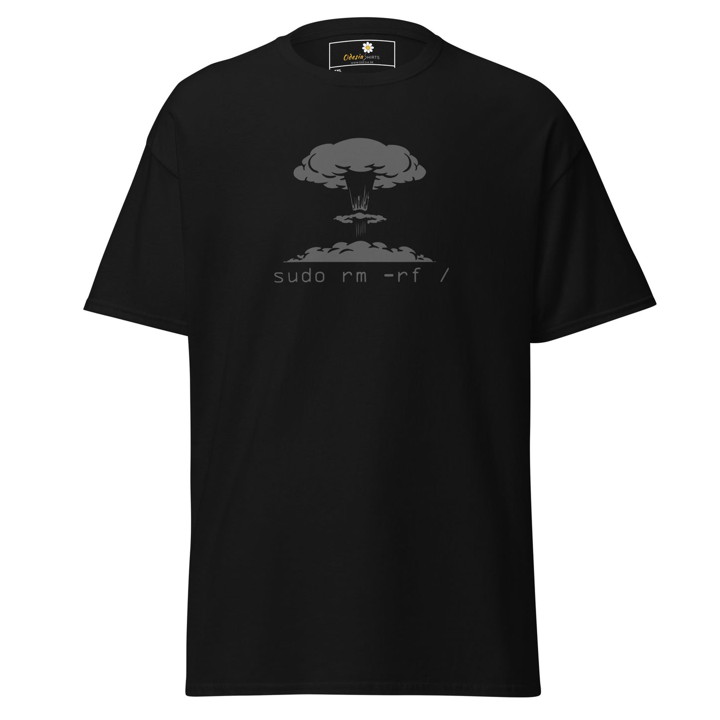 T-shirt classique unisexe - IT LINUX SUDO - GRAND