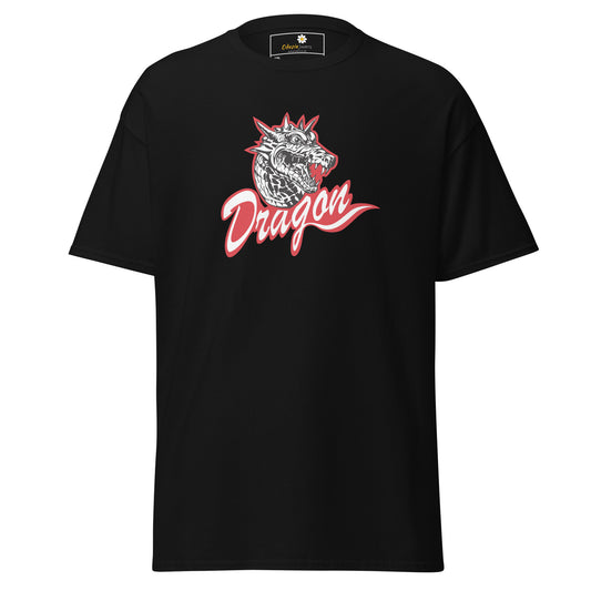 T-shirt classique unisexe - ANIMAUX DRAGON MYSTIQUE - GRAND