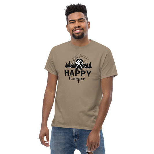 Unisex classic t-shirt - ADVENTURE HAPPY MOUNTAIN - BIG