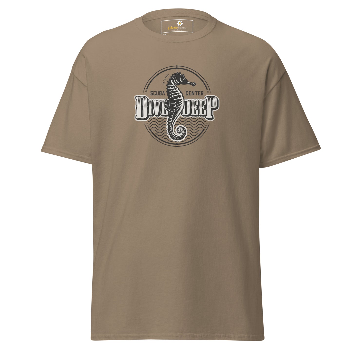 Unisex classic t-shirt - SPORT DIVE DEEP - BIG