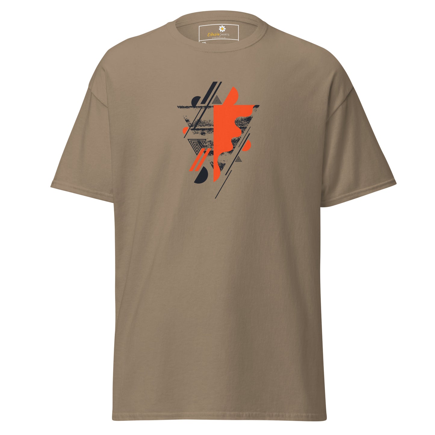 Unisex classic t-shirt - ABSTRACT SHAPES AND COLORS - BIG
